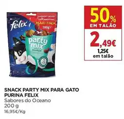 El Corte Inglés Snack party mix para gato purina felix promoção