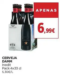 El Corte Inglés Cerveja Damm Inedit promoção