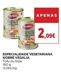 El Corte Inglés especialidade vegetariana nobre vegalia promoção