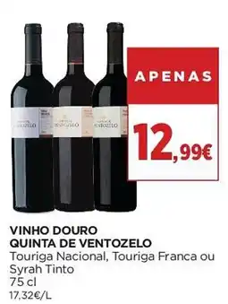 El Corte Inglés vinho douro quinta de ventozelo promoção