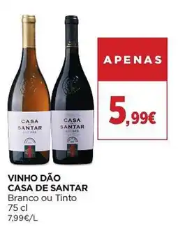 El Corte Inglés Vinho dão casa de santar promoção
