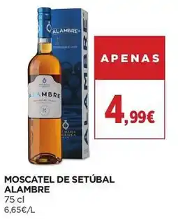 El Corte Inglés Moscatele de setúbal alambre promoção