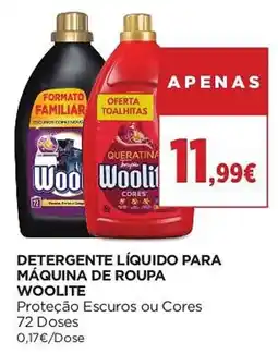 El Corte Inglés Detergente líquido para máquina de roupa woolite proteção escuros ou cores promoção