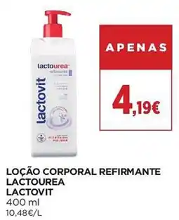 El Corte Inglés Loção corporal refirmante lactourea lactovit promoção