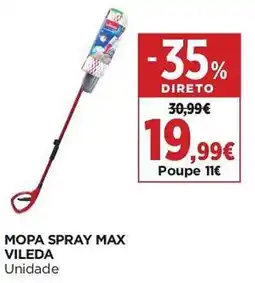 El Corte Inglés mopa spray max vileda promoção