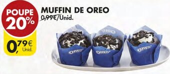 Pingo Doce Muffin de Oreo promoção