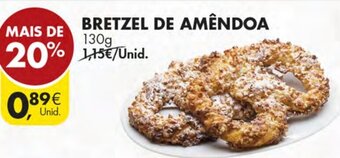 Pingo Doce Bretzel de Amêndoa 130g promoção