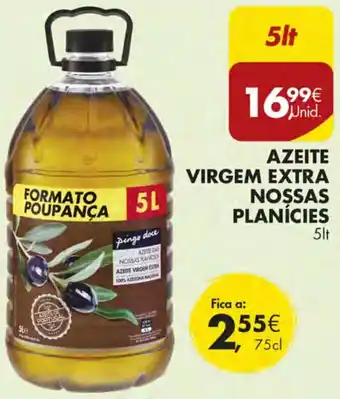 Pingo Doce Azeite Virgem Extra Nossas Planícies 5lt promoção