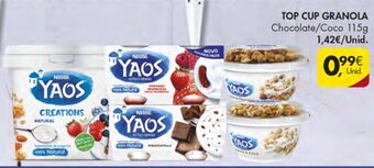 Pingo Doce Top Cup Granola 115g promoção