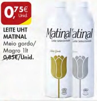 Pingo Doce Leite UHT Matinal 1lt promoção