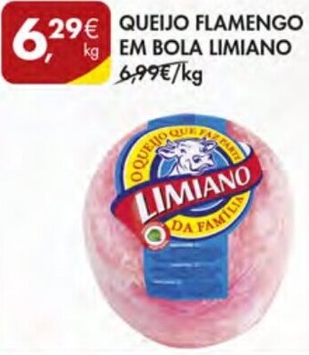 Pingo Doce Queijo Flamengo em Bola Limiano promoção