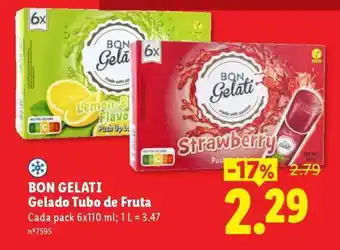 Lidl Bon Gelati promoção