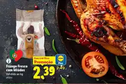 Lidl Frango Fresco com Miúdos promoção