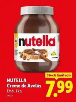 Lidl Nutella promoção