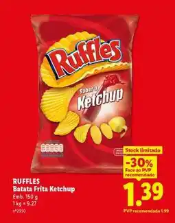 Lidl RUFFLES promoção
