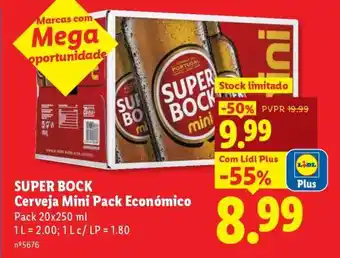 Lidl SUPER BOCK promoção