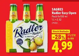 Lidl SAGRES Radler Easy Open promoção