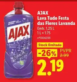 Lidl AJAX promoção
