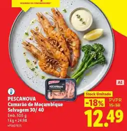 Lidl PESCANOVA promoção
