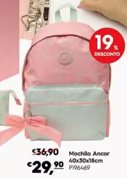 Americana Mochila Ancor promoção