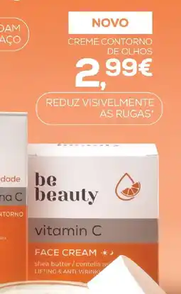 Pingo Doce be beauty vitamin C face cream promoção
