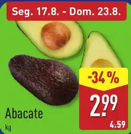 ALDI Abacate promoção