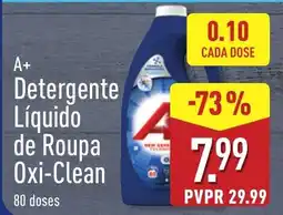ALDI Detergente Líquido de Roupa Oxi-Clean promoção