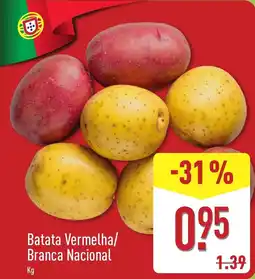 ALDI Batata Vermelha/ Branca Nacional promoção
