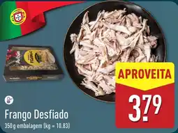 ALDI Frango Desfiado promoção