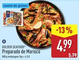 ALDI golden seafood preparado de marisco promoção