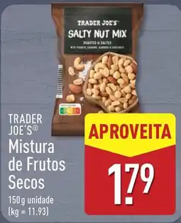 ALDI Trader Joe's Mistura de Frutos Secos promoção