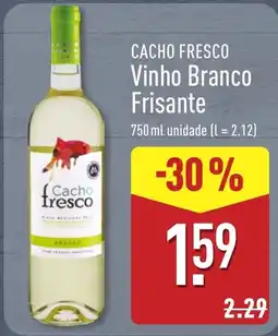 ALDI Cacho fresco vinho branco frisante promoção