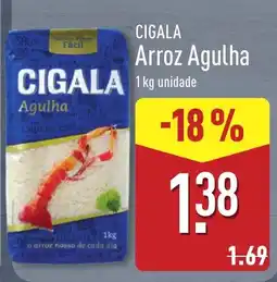 ALDI Cigala arroz agulha promoção