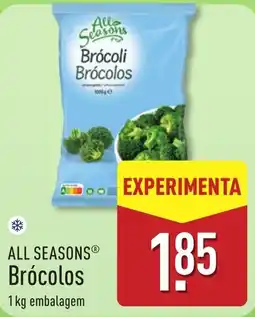 ALDI All seasons brócolos promoção