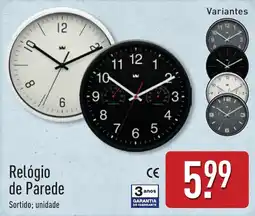 ALDI Relógio de Paredes promoção