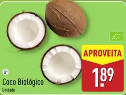ALDI Coco Biológico promoção