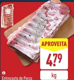 ALDI Entrecosto de Porco promoção