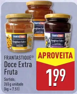 ALDI Frantastique doce extra fruta promoção