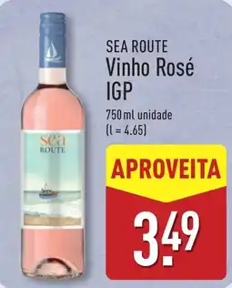 ALDI Sea Route Vinho Rosé IGP promoção