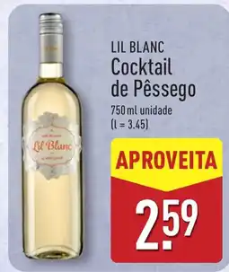 ALDI Lil Blanc cocktail de pêssego promoção
