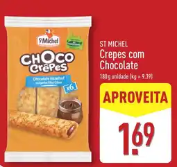 ALDI St michel crepes com chocolate promoção