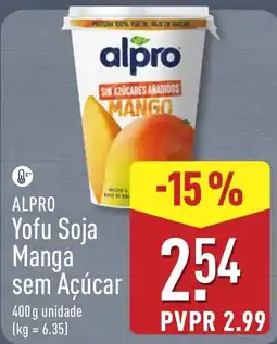 ALDI Alpro Yofu Soja Manga sem Açúcar promoção