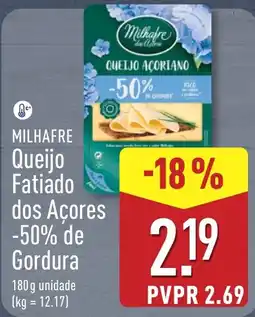 ALDI milhafre queijo fatiado dos açores promoção