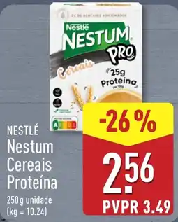 ALDI Nestlé Nestum Cereais Proteína promoção