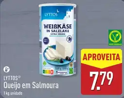 ALDI Lyttos queijo em salmoura promoção