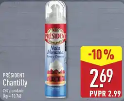 ALDI President chantilly promoção