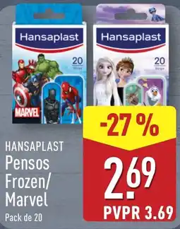 ALDI Hansaplast Pensos Frozen/Marvel promoção