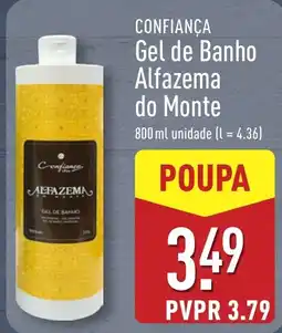 ALDI Confiança gel de banho alfazema do monte promoção