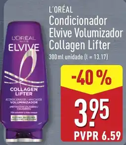 ALDI L'oreal condicionador elvive volumizador collagen lifter promoção