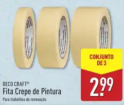 ALDI Fita Crepe de Pintura Deco Craft promoção